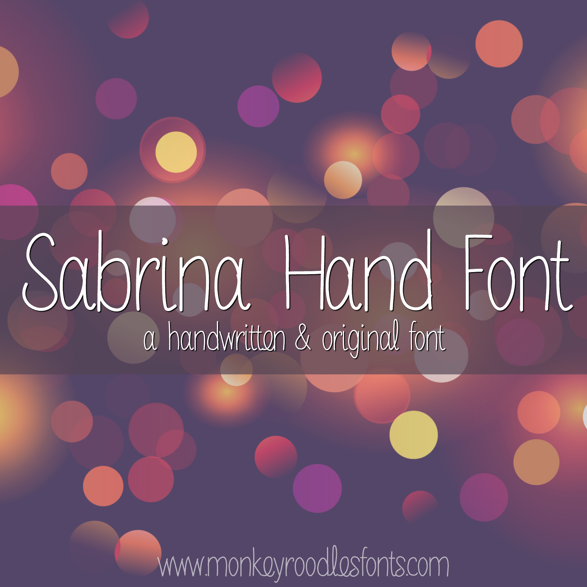 MRF Sabrina Hand Font